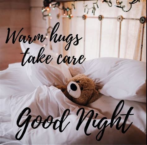 Warm Hugs, Take Care. Good Night Pictures, Photos, and Images for ...