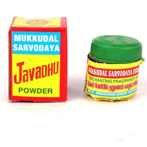 Buy SAARA Javadhu Powder 4g (Mukkudal Sarvodaya Javadhu) for Cloth,Body ...