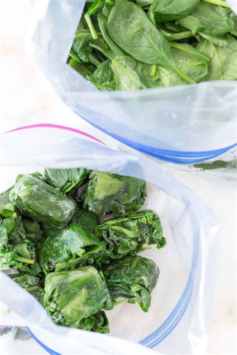 How to Freeze Spinach - The Harvest Kitchen