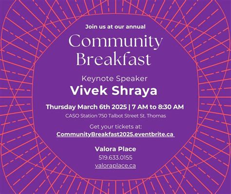 International Womens Day Community Breakfast St. Thomas, CASO Station ...
