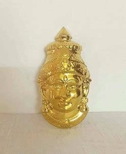 damurhu Brass Amman Devi Face/Brass Maa Durga Face Idol MATA Rani Ma ...