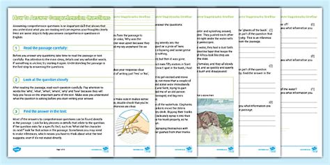 Image result for How to Answer Reading Comprehension Questions