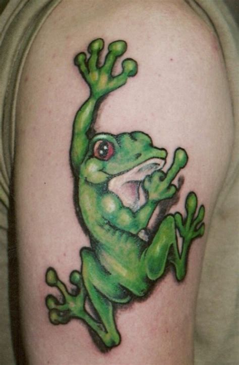 frog drawing tattoo