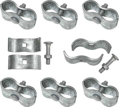 Aiwaiufu Galvanized Steel Panel Clamps - 8 Set for Chain Link India | Ubuy