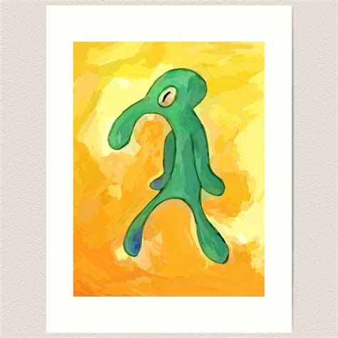 "Bold and Brash Art - Iconic SpongeBob SquarePants Design" Art Print ...