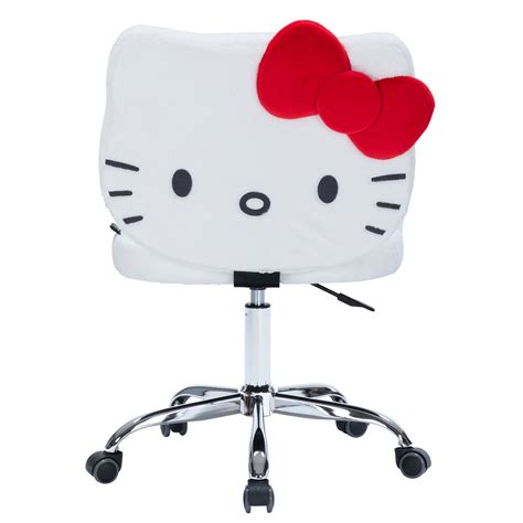 Hello Kitty® Teddy Fur Swivel Vanity Chair – Impressions Vanity Co.