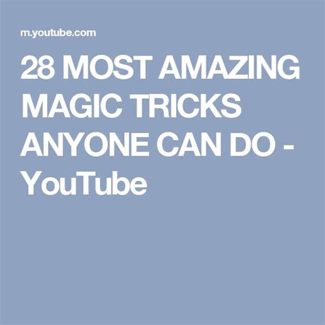 Most Amazing Magic Tricks 的图像结果