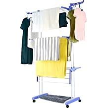 Buy Nestling Drying Rack, 3 Tier Foldable Stainless Steel Drying Rack ...