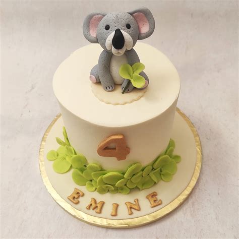 Koala Theme Cake | Koala Birthday Cake | Animal Theme Cake – Liliyum ...