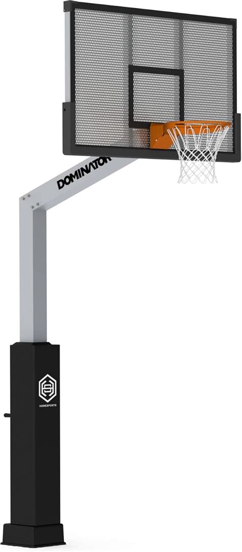 Buy Dominator Outdoor Inground Basketball Hoop, Premium Rust-Proof ...