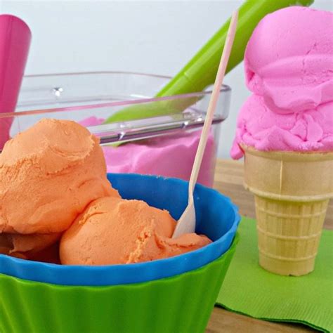 Ice Cream Play Dough - Juggling Act Mama