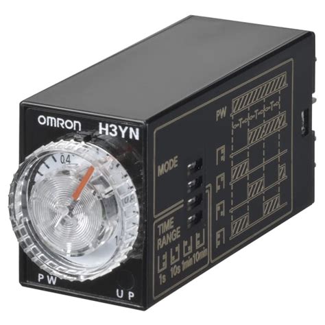 H3YN-2-B 100-120VAC Omron | Omron H3YN Series Panel Mount Timer Relay ...
