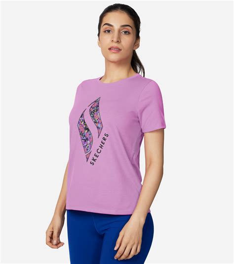 Buy Skechers ULTRA VIOLET DIAMOND LOGO T-SHIRT | Womens