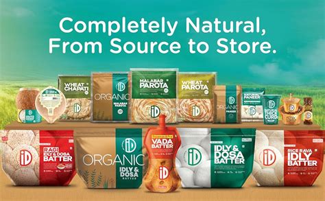 iD 100% Authentic Fresh Batter Idly and Dosa, 1 Kg Pouch : Amazon.in ...