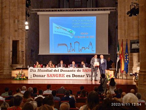 Homenaje a Grandes Donantes y Méritos Nacionales - IPA Extremadura