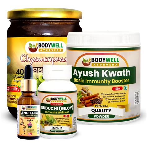 Standard Immunity Kit – BODYWELL AYURVEDA