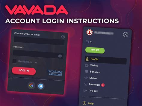 Login to Vavada Online Casino Account