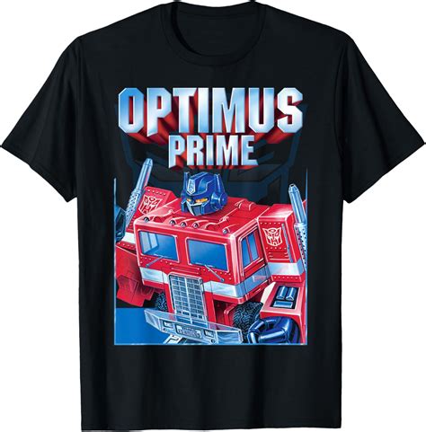 Transformers Buy Optimus Prime T-Shirt with Portrait Design at Ubuy India