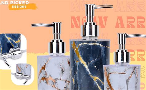 HARISTAR Liquid Soap Dispenser/Shampoo/Bottle Set with Pump for ...
