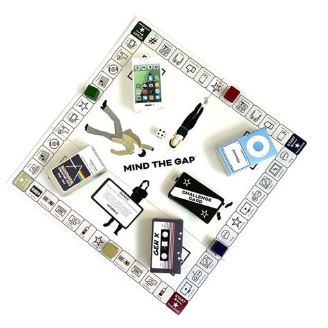 Mind The Gap Pop Culture Trivia Board Game For Every Generation, Ages ...