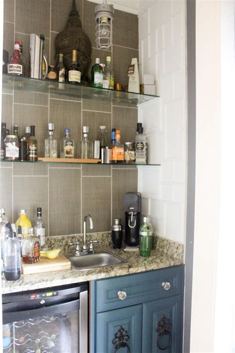 15 The Best Glass Shelves for Bar Area