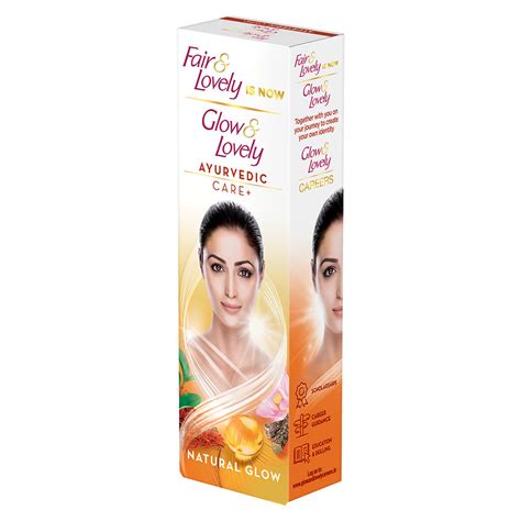 Glow & Lovely Ayurvedic Care+ Natural Glow Face Cream, 25 gm Price ...