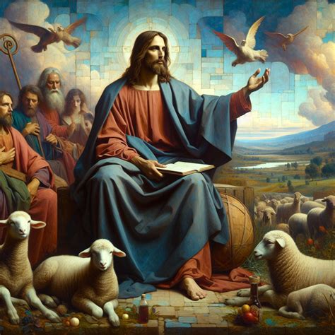 Jesus appearing | Bible Art