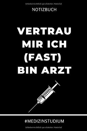 Amazon.in: Buy Notizbuch Vertrau mir ich bin (fast) Arzt # ...