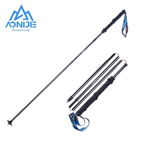 Aonijie Ultralight Carbon Fiber Trekking Poles 120cm, 121grams – Alpine ...