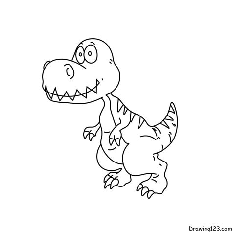 Image result for Dinosaur Drawing Tutorial