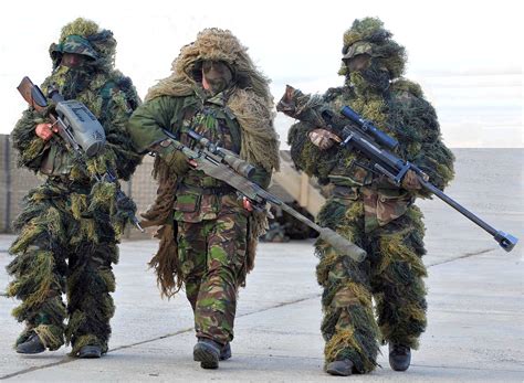 File:British and French Snipers ln camouflage Ghillie suits during Ex Boars Head (edited ...