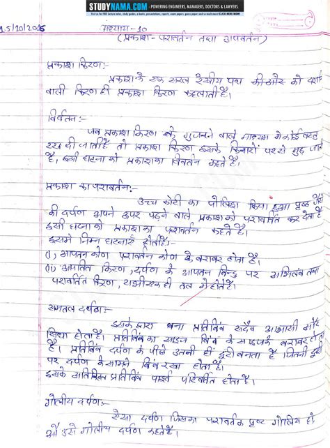 Image result for Science Class 10 Hindi Notes