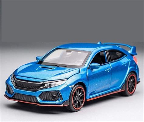 PANSHUB Blue Hondavic Exclusive Alloy Metal Pull Back Die-cast Car 1:32 ...