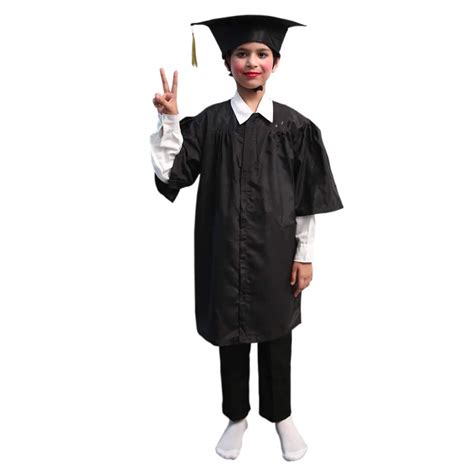 Buy ITSMYCOSTUME Fleece Convocation Graduation Gown Costume Dress For ...