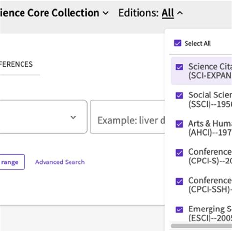 Image result for Web of Science Core