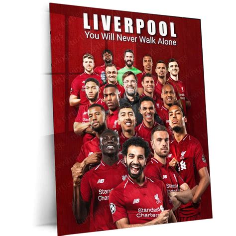 Sports | Liverpool FC Metal Poster – Iconic Football Wall Art – TURTLEWINGS