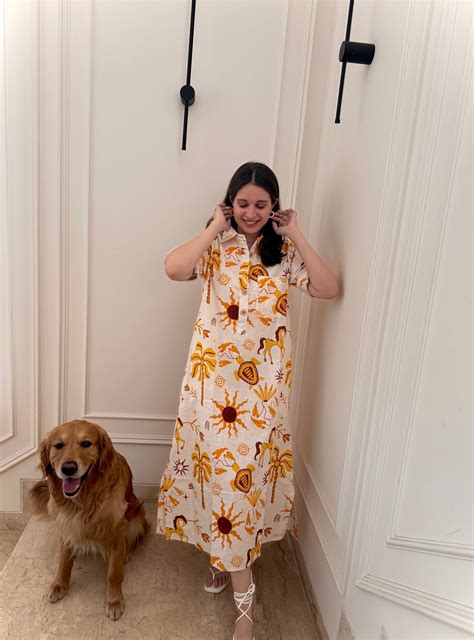 Honeydew Kaftan In Athena Print – Happï Space