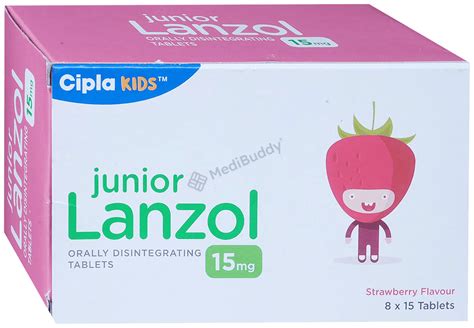 Junior Lanzol 15mg Tablet DT: Price, Uses, Side Effects & How to Use ...