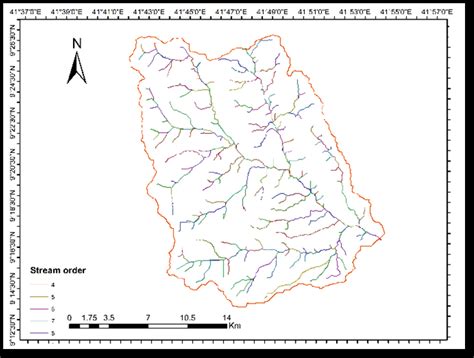 Image result for How to Create Stream Order Map in ArcMap