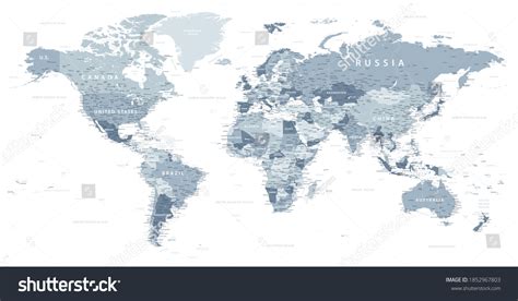 Giant Detailed World Map 的图像结果