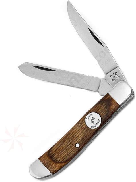 Amazon.com: Bear & Son Cutlery C207 Heritage Walnut Mini Trapper Knife, 3 1/2", Brown : Tools ...