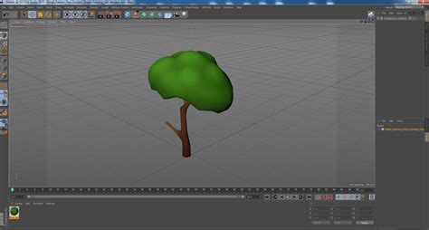 Small Cartoon Tree Crooked Simple Coloring 3D | 3D Molier International