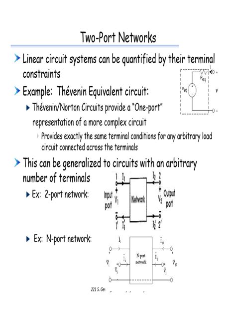 Image result for Two-Port Network
