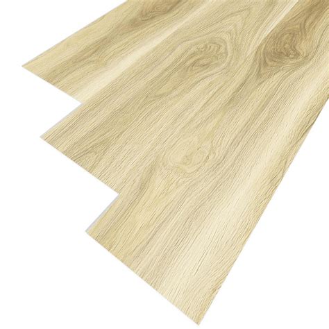 SPC Piso Vinílico 4 mm 18.2x152.4 cm PINCHOT OAK Café Claro 2.5 m2 ...
