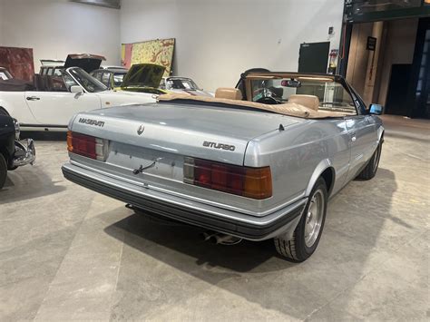 1985 Maserati Bi Turbo Spider | CLASSIC MOTOR SALES
