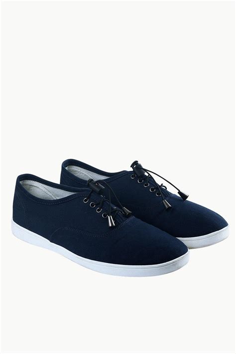 Men's Elastic Tassel Navy Boat Shoes Online India at Zobello.com