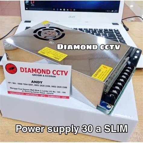 Jual Power Supply Jaring 30A 12V Slim Fan - Jakarta Barat - DIAMOND ...