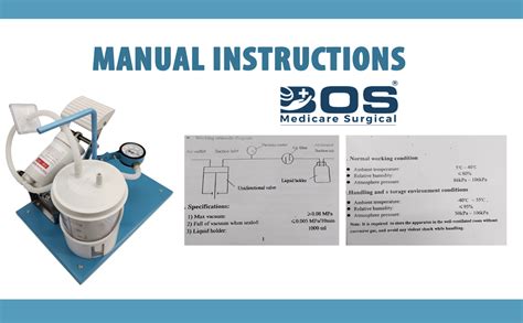 Bos Medicare Surgical® Pedal Suction Apparatus (Bosm 01) | Manual ...