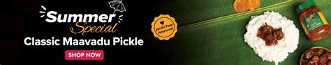 Maavadu Pickle - Buy Maavadu, Avakkai & Mahali Online in India – Sweet ...