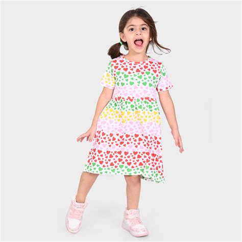 Girls Cotton Casual Dress – BONKIDS